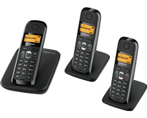 Dixons Dagdeal - Siemens Gigaset As180 Triple Draadloze Telefoon Dixons Dagdeal - Siemens Gigaset As180 Triple Draadloze Telefoon