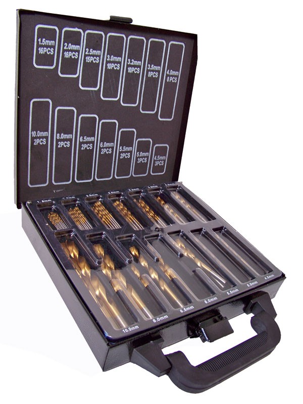 Doebie - 99 delige Titanium borenset Doebie - 99 delige Titanium borenset