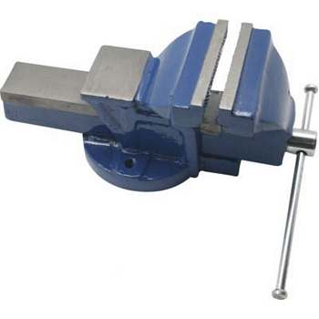 Doebie - Bankschroef 100MM Blauw Doebie - Bankschroef 100MM Blauw