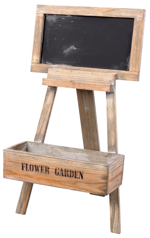 Doebie - Bloemenstandaard met krijtbord Doebie - Bloemenstandaard met krijtbord