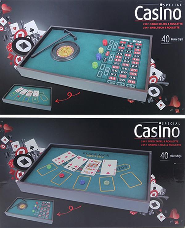 Doebie - Casino Roulette & Speeltafel (2-in-1) Doebie - Casino Roulette & Speeltafel (2-in-1)
