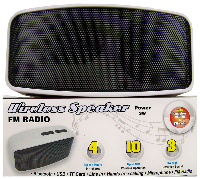 Doebie - Compacte Bluetooth speaker met radio - megageluid