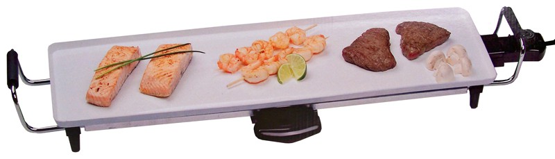 Doebie - Cuisinier Deluxe Teppan Yaki (keramische) grillplaat XL Doebie - Cuisinier Deluxe Teppan Yaki (keramische) grillplaat XL