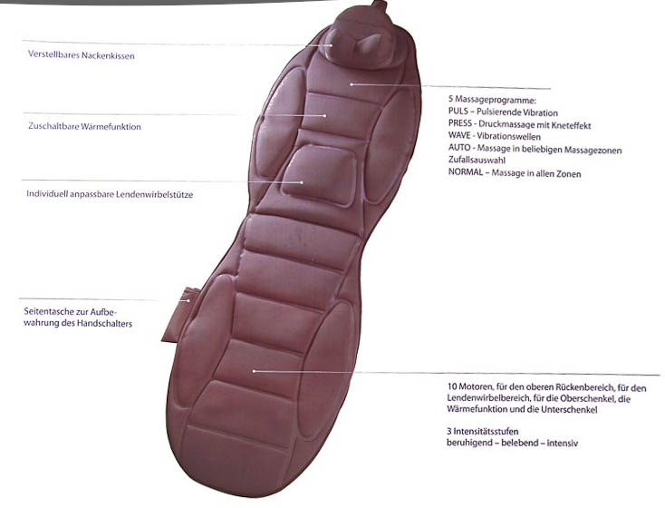 Doebie - De massagemat de Luxe van Carrera Doebie - De massagemat de Luxe van Carrera