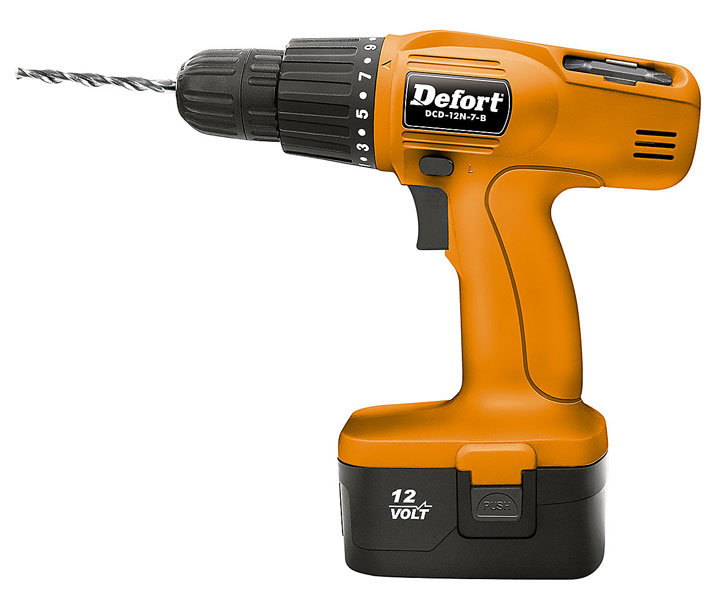 Doebie - Defort DCD-12N-7-B Accu boormachine (12V) Doebie - Defort DCD-12N-7-B Accu boormachine (12V)