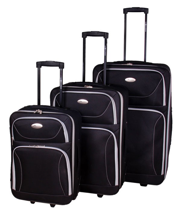 Doebie - Driedelige Trolleyset met keuze uit drie kleuren Doebie - Driedelige Trolleyset met keuze uit drie kleuren