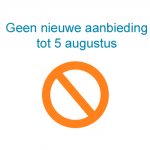 Doebie - Geen nieuwe aanbieding tot 5 augustus Doebie - Geen nieuwe aanbieding tot 5 augustus
