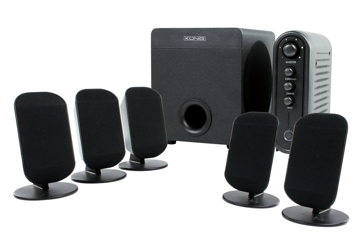 Doebie - Geweldig klinkende 5.1 speakerset Doebie - Geweldig klinkende 5.1 speakerset