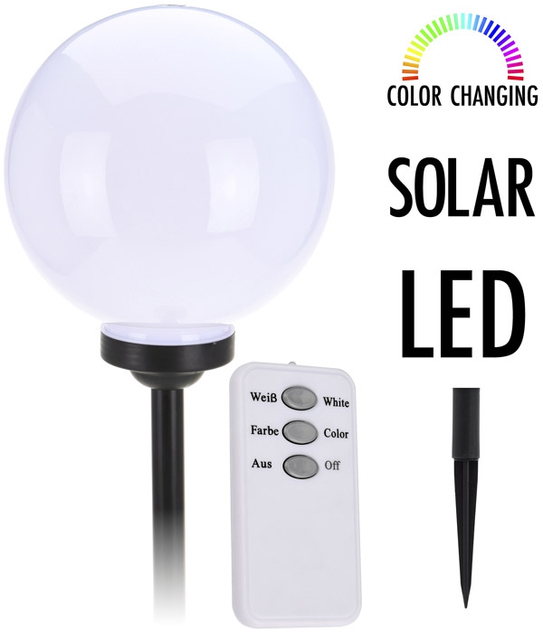 Doebie - Grote LED Solarlamp kleurveranderend en AB Doebie - Grote LED Solarlamp kleurveranderend en AB