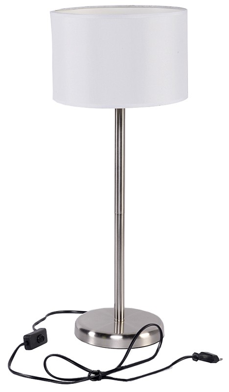 Doebie - Grundig Roestvrijstalen tafellamp (58cm)