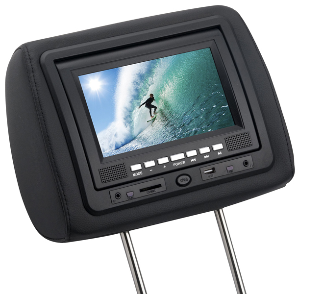 Doebie - Hoofdsteun met DVD-speler en afstandsbediening Doebie - Hoofdsteun met DVD-speler en afstandsbediening