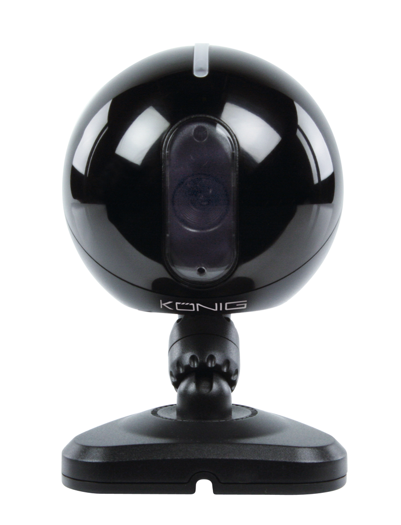 Doebie - IP-camera voor binnen zwart (Bewakingscamera)