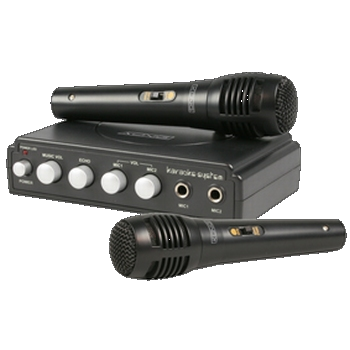 Doebie - Karaoke set met 2 microfoons Doebie - Karaoke set met 2 microfoons