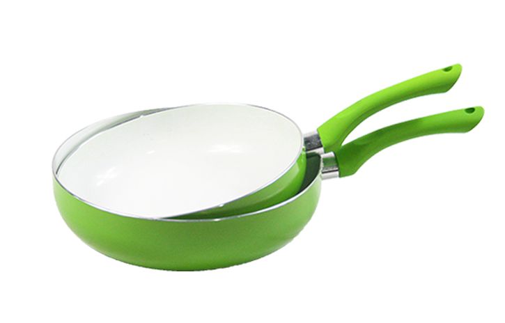 Doebie - Keramische wokpannenset vanaf 25 euro Doebie - Keramische wokpannenset vanaf 25 euro