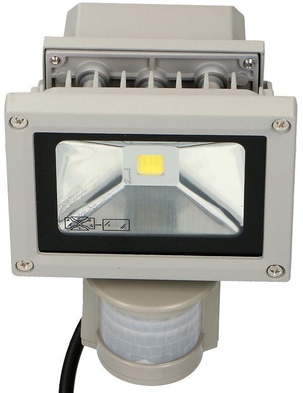 Doebie - LED schijnwerper 10W met bewegingssensor waterproof Doebie - LED schijnwerper 10W met bewegingssensor waterproof