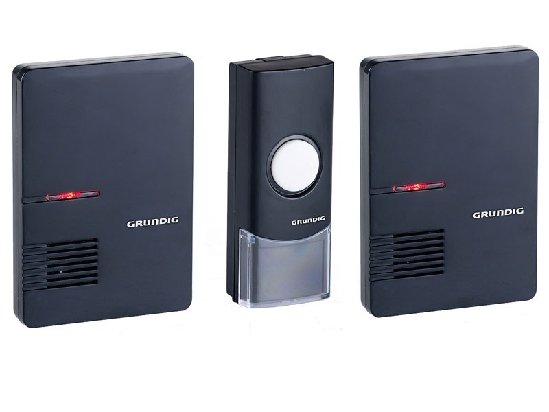 Doebie - Luxe Grundig deurbel met 36 melodieën en naar keuze 1 of 2 ontvangers Doebie - Luxe Grundig deurbel met 36 melodieën en naar keuze 1 of 2 ontvangers