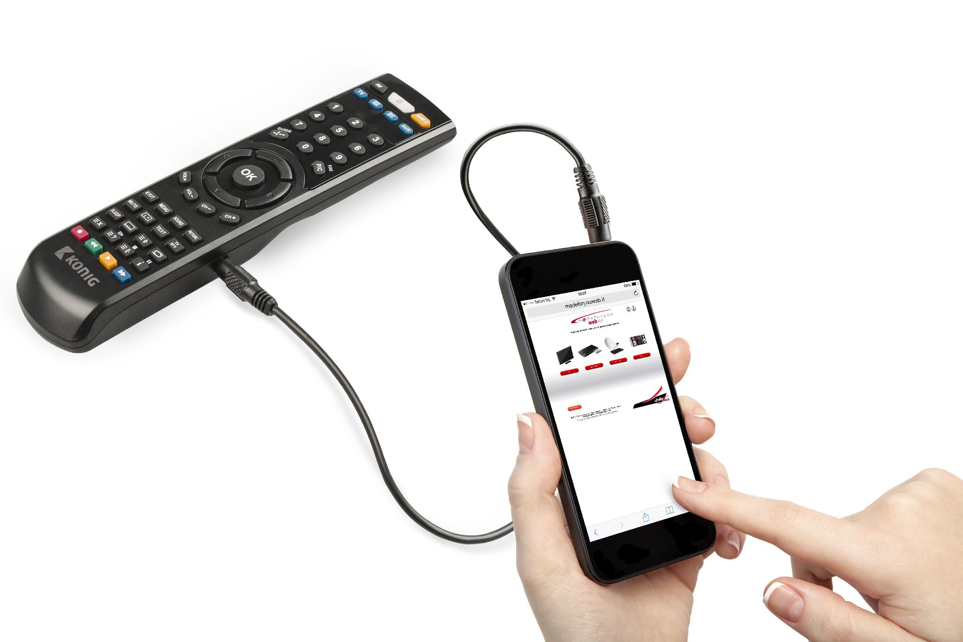 Doebie - Nieuwste rage 4-in-1-afstandsbediening online programmeerbaar Doebie - Nieuwste rage 4-in-1-afstandsbediening online programmeerbaar