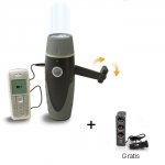 Doebie - Opwindbare zaklamp met GSM lader + gratis sigaretten splitter Doebie - Opwindbare zaklamp met GSM lader + gratis sigaretten splitter