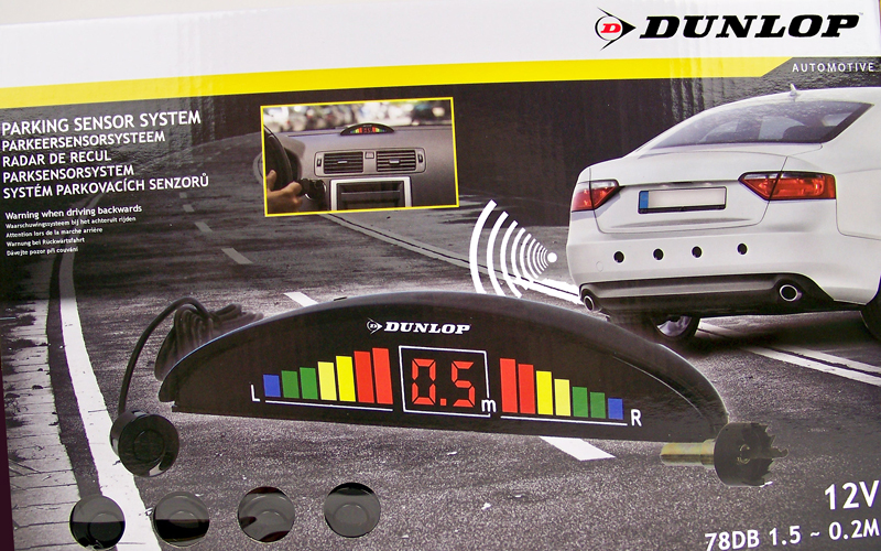 Doebie - Parkeersensor-systeem 12V met detectiebereik van 1.5 meter met display luxe Doebie - Parkeersensor-systeem 12V met detectiebereik van 1.5 meter met display luxe