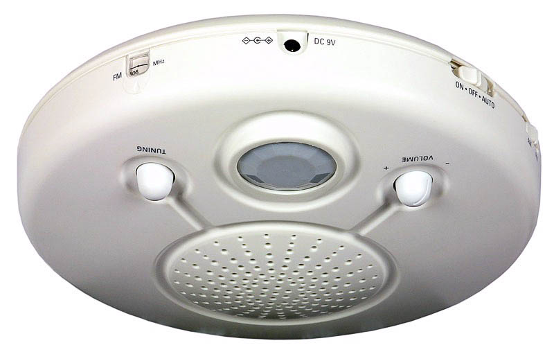 Doebie - Plafond-radio met bewegings sensor