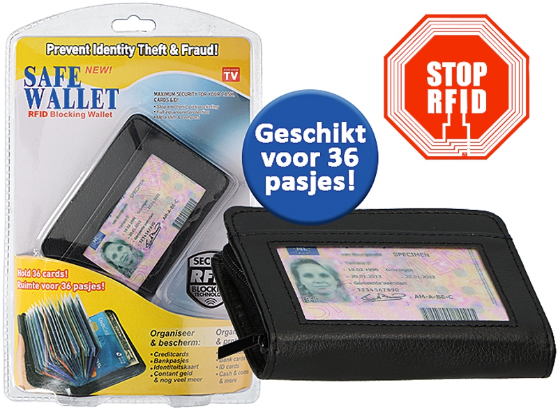 Doebie - Portemonnee met bankpasfraude beschermer Doebie - Portemonnee met bankpasfraude beschermer