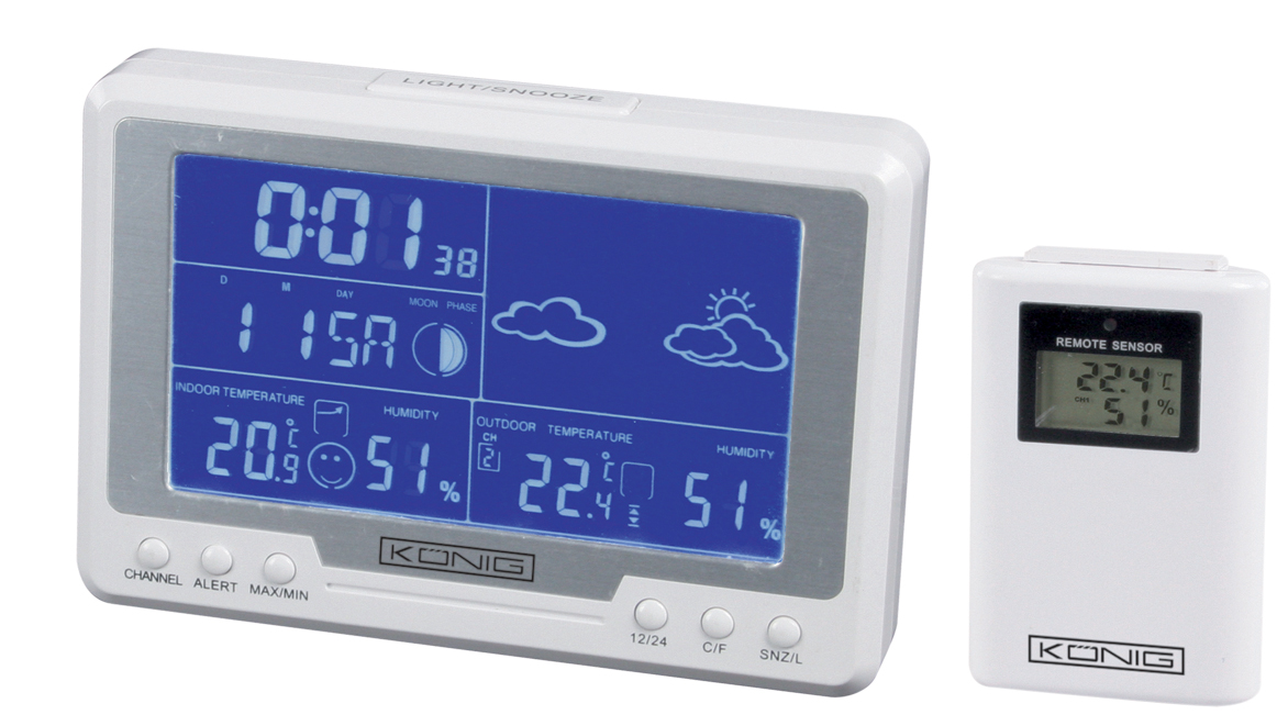 Doebie - Professioneel draadloos weerstation met buiten unit vanaf 25,00 Doebie - Professioneel draadloos weerstation met buiten unit vanaf 25,00