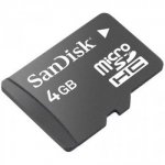 Doebie - SanDisk microSDHC 4GB + SD adapter