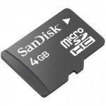 Doebie - SanDisk microSDHC� 4GB + SD adapter Doebie - SanDisk microSDHC� 4GB + SD adapter