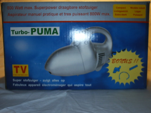 Doebie - Turbo-Puma 800 wat handstofzuiger Doebie - Turbo-Puma 800 wat handstofzuiger