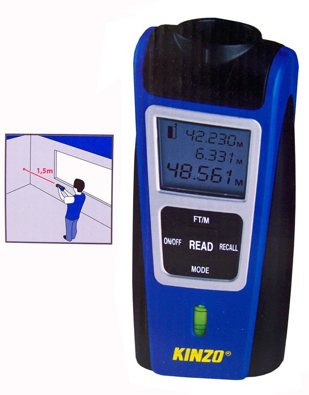 Doebie - Ultrasone afstandsmeter voor 24,95 en gratis verzenden