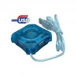 Doebie - USB 2.0 hub 4 poorten Doebie - USB 2.0 hub 4 poorten