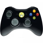 Doebie - Xbox 360 controller draadloos zwart Doebie - Xbox 360 controller draadloos zwart