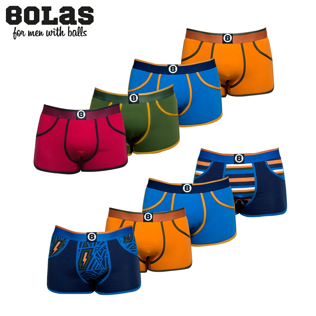 Elke dag iets leuks - 4 Pack boxershorts van Bolas