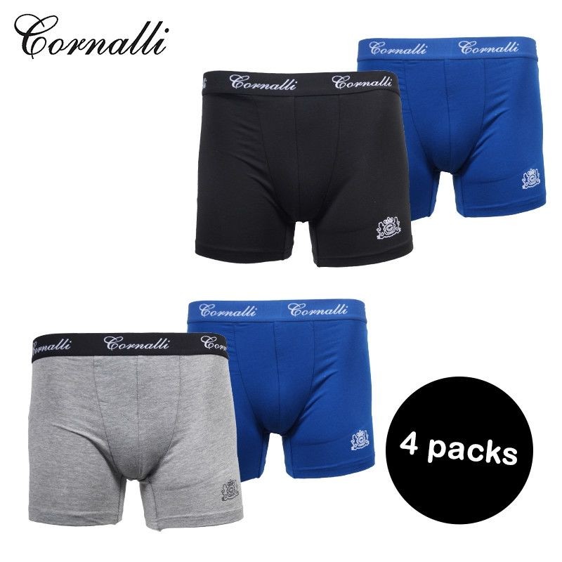 Elke dag iets leuks - 4 Pack Boxershorts van Cornalli Elke dag iets leuks - 4 Pack Boxershorts van Cornalli