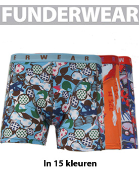 Elke dag iets leuks - Boxershorts van Funderwear Elke dag iets leuks - Boxershorts van Funderwear