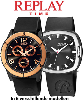 Elke dag iets leuks - Horloges van Replay Elke dag iets leuks - Horloges van Replay