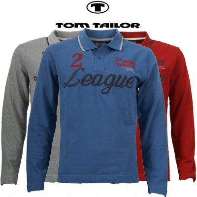 Elke dag iets leuks - Longsleeve polo's Tom Tailor Elke dag iets leuks - Longsleeve polo's Tom Tailor