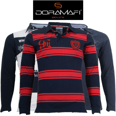 Elke dag iets leuks - Longsleeve polo�s van Doramafi