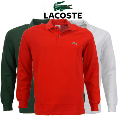 Elke dag iets leuks - Longsleeve polo´s van Lacoste