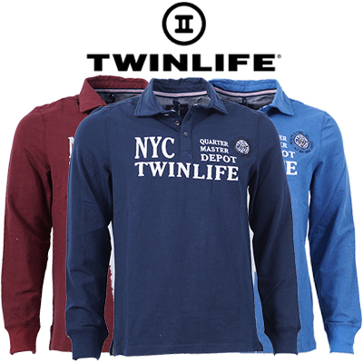 Elke dag iets leuks - Longsleeve polo’s van Twinlife Elke dag iets leuks - Longsleeve polo’s van Twinlife