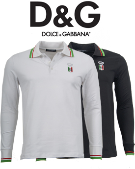 Elke dag iets leuks - Longsleeve polos van Dolce & Gabbana