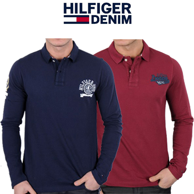 Elke dag iets leuks - Polo met lange mouwen van Tommy Hilfiger Elke dag iets leuks - Polo met lange mouwen van Tommy Hilfiger