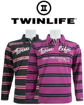 Elke dag iets leuks - Polo�s Met Lange Mouw Van Twinlife Elke dag iets leuks - Polo�s Met Lange Mouw Van Twinlife