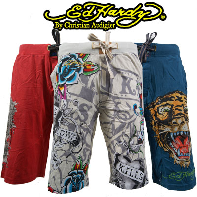 Elke dag iets leuks - Shorts van Ed Hardy