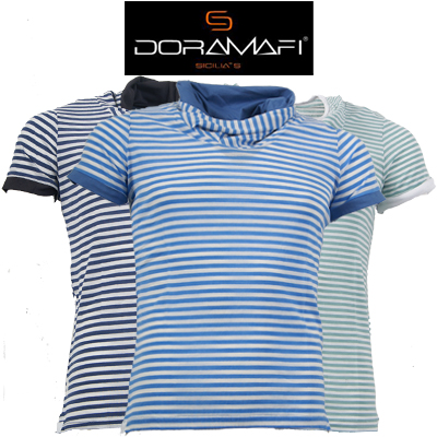 Elke dag iets leuks - Sjaalkraag t-shirts van Doramafi Elke dag iets leuks - Sjaalkraag t-shirts van Doramafi