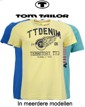 Elke dag iets leuks - T-shirts Tom Tailor