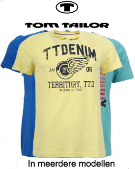 Elke dag iets leuks - T-shirts Tom Tailor Elke dag iets leuks - T-shirts Tom Tailor