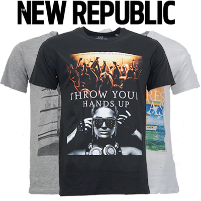 Elke dag iets leuks - T-shirts van New Republic Elke dag iets leuks - T-shirts van New Republic
