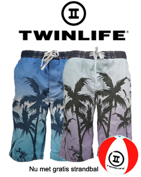 Elke dag iets leuks - Zwemshorts Van Twinlife Elke dag iets leuks - Zwemshorts Van Twinlife