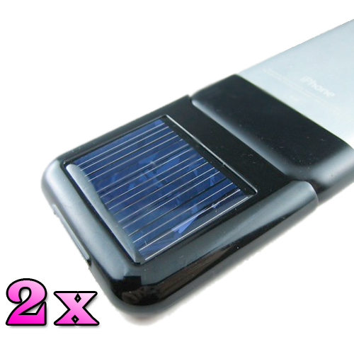 Gadgetknaller - 2x iPhone Solar Charger Gadgetknaller - 2x iPhone Solar Charger